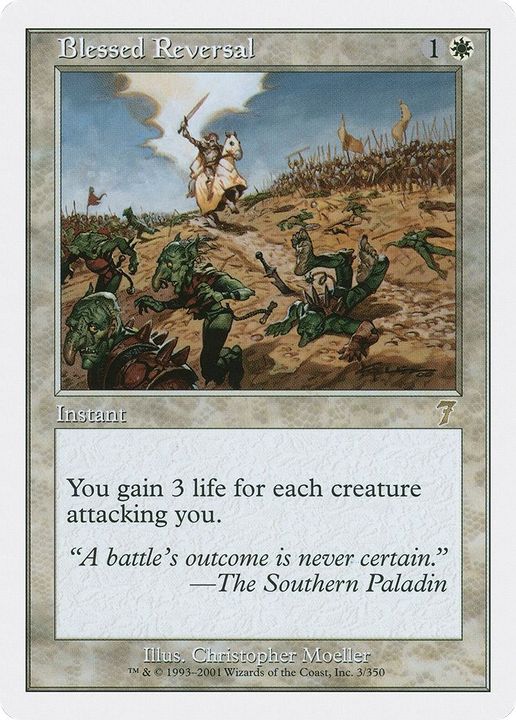 Blessed Reversal in the group Magic the Gathering / Types / Colors / White at Proxyprinters.com (2497)