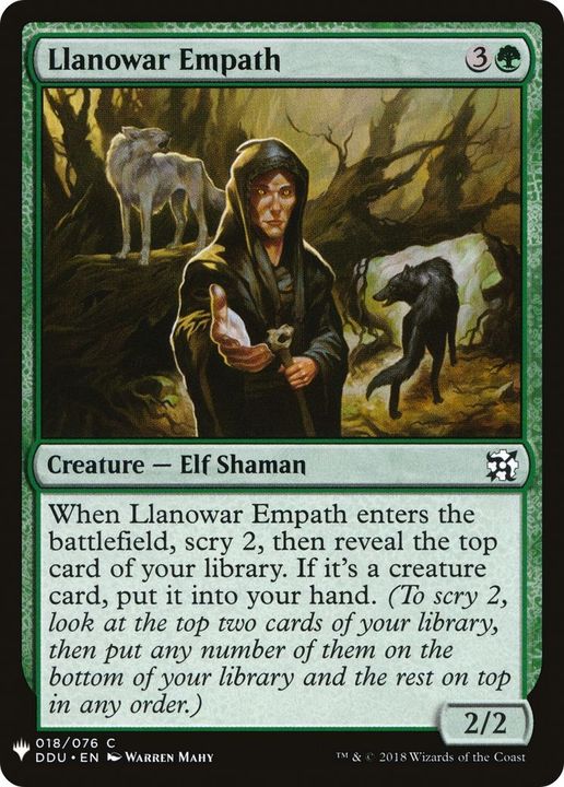 Llanowar Empath in the group Magic the Gathering / Sets / The List at Proxyprinters.com (24974)