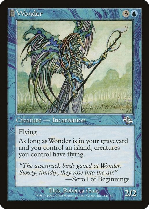 Wonder in the group Magic the Gathering / Types / Colors / Blue at Proxyprinters.com (24977)