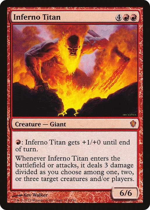 Inferno Titan in the group Magic the Gathering / Sets / Commander 2013 at Proxyprinters.com (24984)