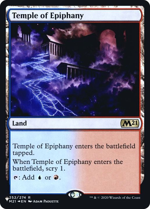 Temple of Epiphany in the group Magic the Gathering / Types / Colors / Colorless at Proxyprinters.com (24985)