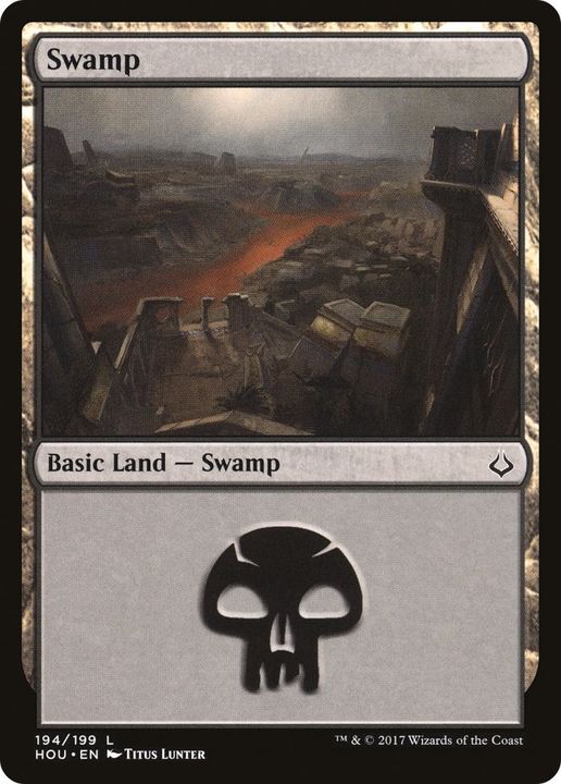 Swamp in the group Magic the Gathering / Sets / Hour of Devastation at Proxyprinters.com (25014)