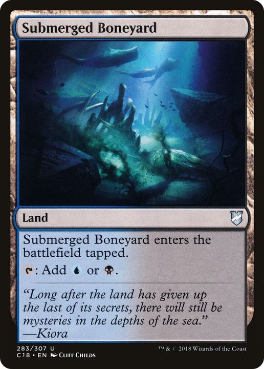 Submerged Boneyard in the group Magic the Gathering / Types / Colors / Colorless at Proxyprinters.com (25035)