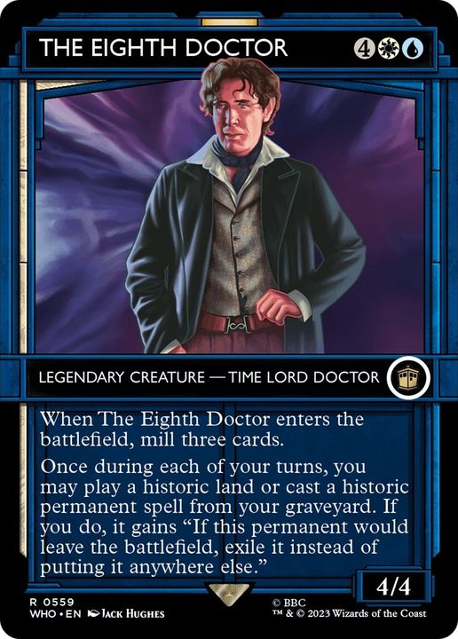 The Eighth Doctor in the group Magic the Gathering / Types / Colors / Multicolors / U, W at Proxyprinters.com (25046)