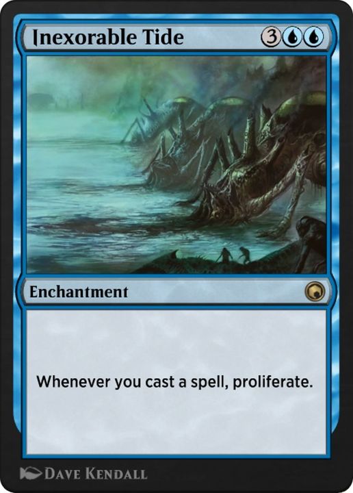 Inexorable Tide in the group Magic the Gathering / Types / Enchantment / Enchantment at Proxyprinters.com (2507)