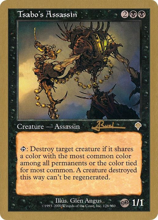 Tsabo's Assassin in the group Magic the Gathering / Types / Creatures / Zombie at Proxyprinters.com (25070)