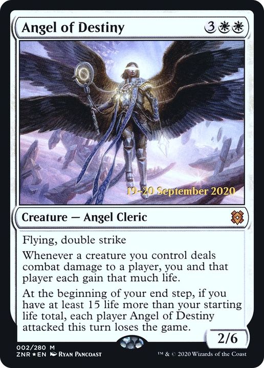 Angel of Destiny in the group Magic the Gathering / Types / Colors / White at Proxyprinters.com (25073)