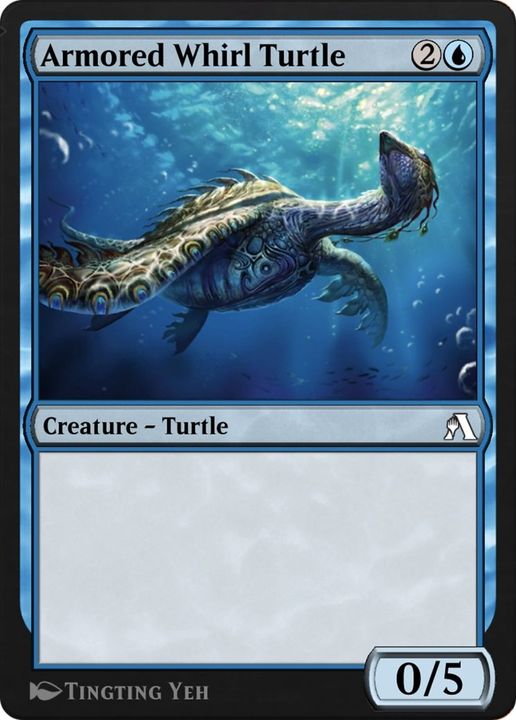 Armored Whirl Turtle in the group Magic the Gathering / Types / Colors / Blue at Proxyprinters.com (25079)