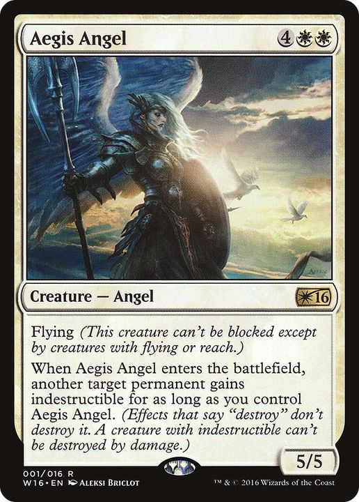 Aegis Angel in the group Magic the Gathering / Types / Colors / White at Proxyprinters.com (25082)