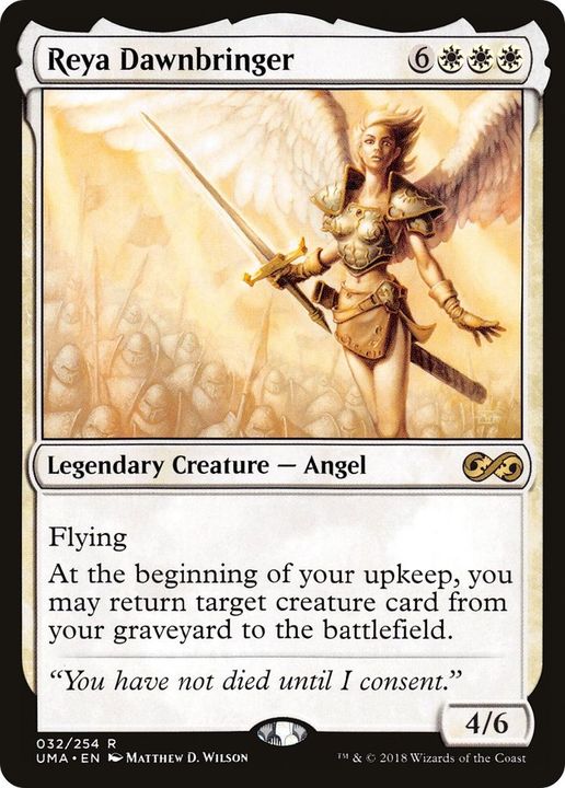 Reya Dawnbringer in the group Magic the Gathering / Types / Colors / White at Proxyprinters.com (25098)