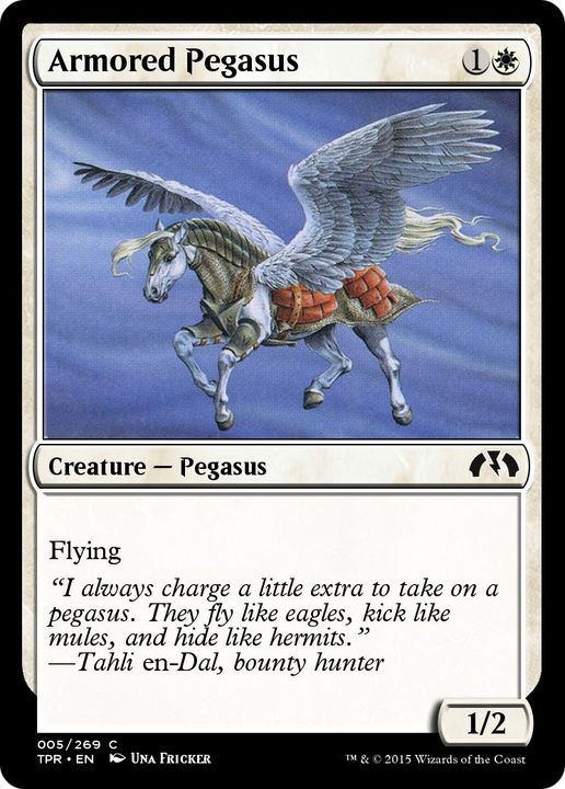 Armored Pegasus in the group Magic the Gathering / Sets / Tempest Remastered at Proxyprinters.com (25103)