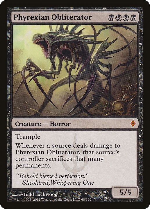 Phyrexian Obliterator in the group Magic the Gathering / Types / Colors / Black at Proxyprinters.com (25120)