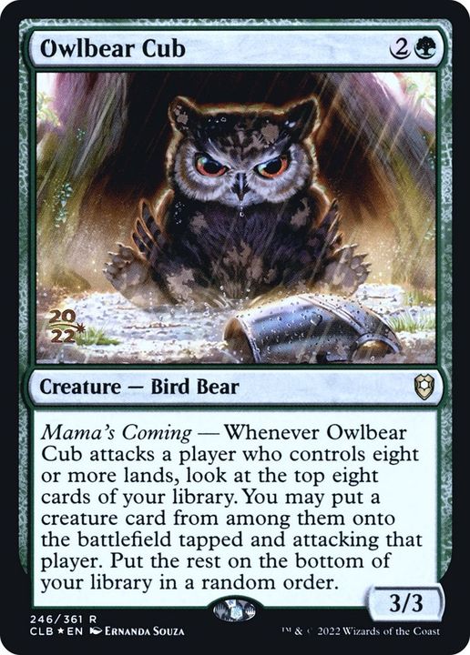 Owlbear Cub in the group Advanced search at Proxyprinters.com (25138)