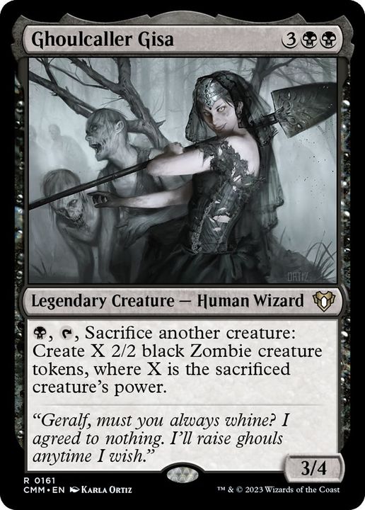 Ghoulcaller Gisa in the group Magic the Gathering / Types / Creatures / Wizard at Proxyprinters.com (25146)