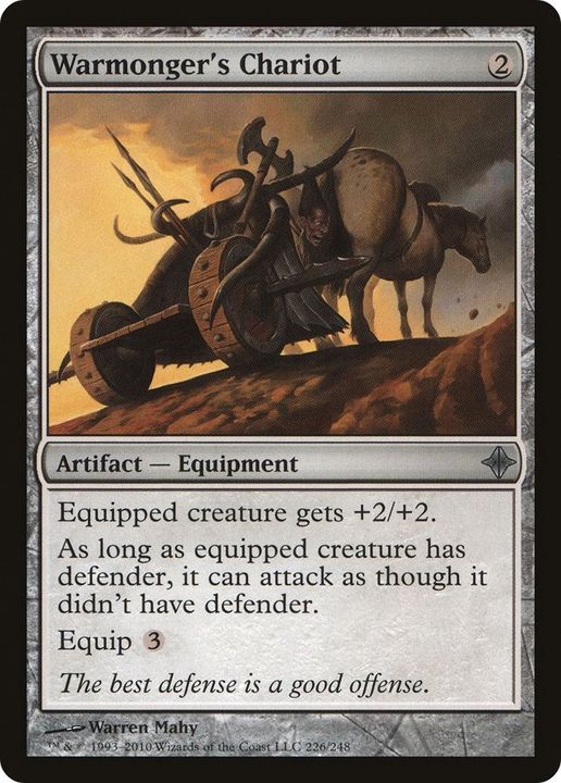 Warmonger's Chariot in the group Magic the Gathering / Types / Artifacts / Artifact at Proxyprinters.com (25148)