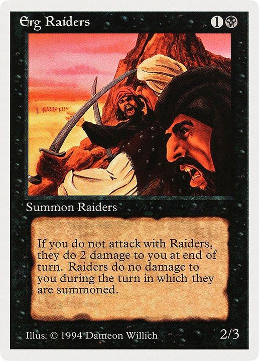 Erg Raiders in the group Magic the Gathering / Types / Creatures / Warrior at Proxyprinters.com (25184)