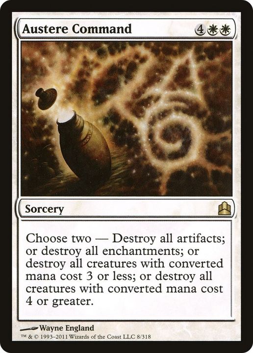 Austere Command in the group Magic the Gathering / Types / Colors / White at Proxyprinters.com (25197)