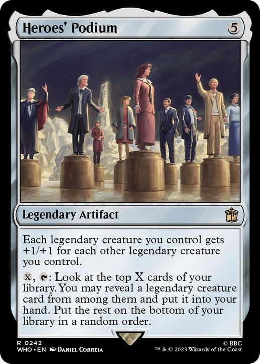 Heroes' Podium in the group Magic the Gathering / Types / Artifacts / Legendary Artifact at Proxyprinters.com (25204)