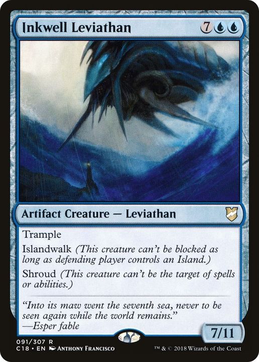 Inkwell Leviathan in the group Magic the Gathering / Sets / Commander 2018 at Proxyprinters.com (2521)