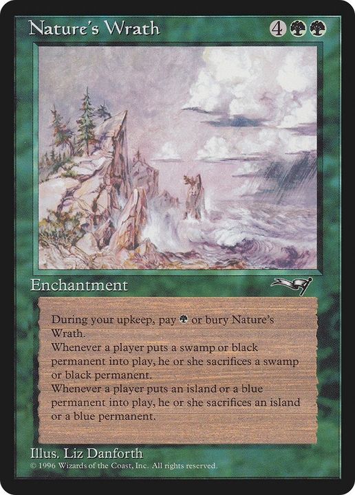 Nature's Wrath in the group Magic the Gathering / Sets / Alliances at Proxyprinters.com (25210)