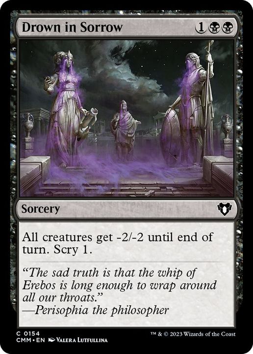 Drown in Sorrow in the group Magic the Gathering / Types / Colors / Black at Proxyprinters.com (25227)