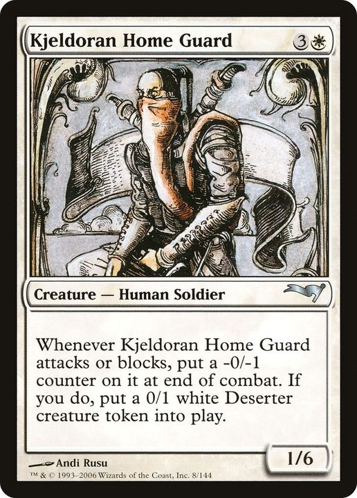 Kjeldoran Home Guard in the group Magic the Gathering / Sets / Coldsnap Theme Decks at Proxyprinters.com (25229)