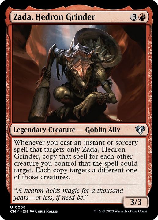 Zada, Hedron Grinder in the group Magic the Gathering / Types / Creatures / Goblin at Proxyprinters.com (25250)