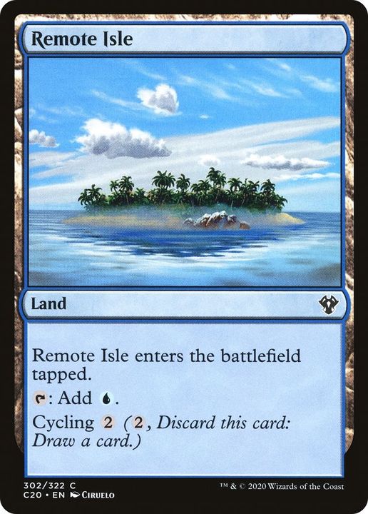 Remote Isle in the group Magic the Gathering / Sets / Commander 2020 at Proxyprinters.com (25266)