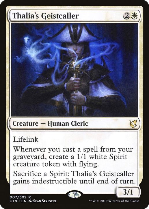 Thalia's Geistcaller in the group Magic the Gathering / Types / Creatures / Human at Proxyprinters.com (25270)