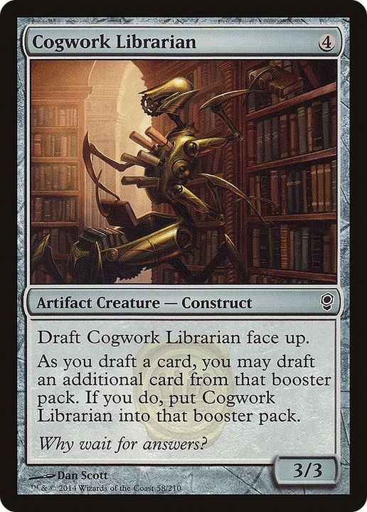 Cogwork Librarian in the group Magic the Gathering / Types / Colors / Colorless at Proxyprinters.com (25290)