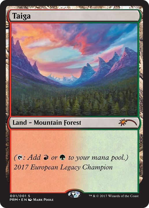 Taiga in the group Magic the Gathering / Types / Land / Forest at Proxyprinters.com (25291)