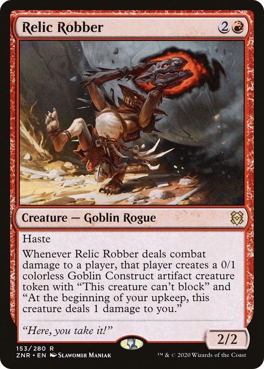 Relic Robber in the group Magic the Gathering / Sets / Zendikar Rising at Proxyprinters.com (25294)