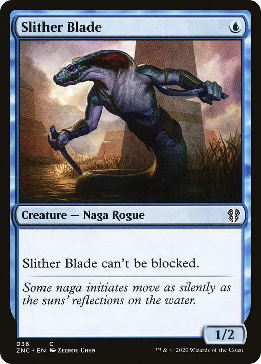 Slither Blade in the group Magic the Gathering / Sets / Zendikar Rising Commander at Proxyprinters.com (2531)