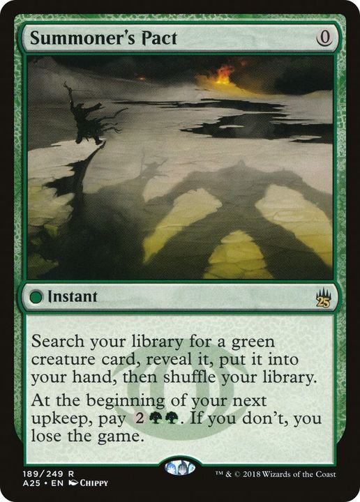 Summoner's Pact in the group Magic the Gathering / Types / Colors / Green at Proxyprinters.com (25316)