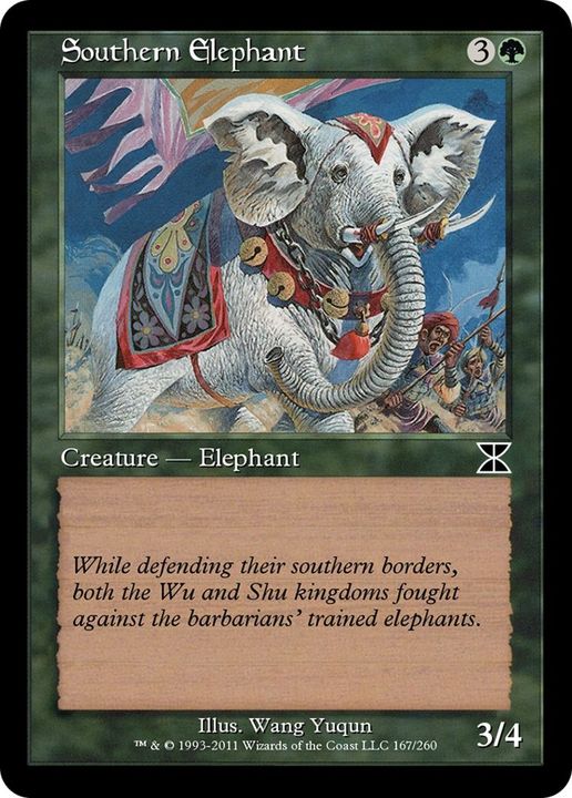 Southern Elephant in the group Magic the Gathering / Types / Colors / Green at Proxyprinters.com (25323)