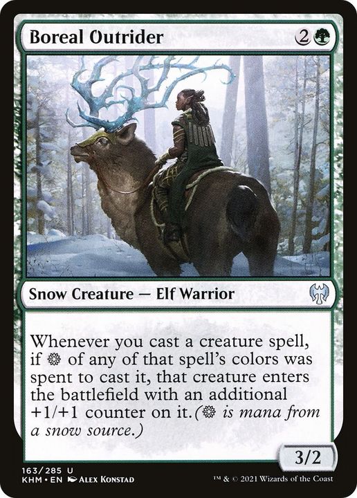 Boreal Outrider in the group Magic the Gathering / Types / Creatures / Warrior at Proxyprinters.com (25330)