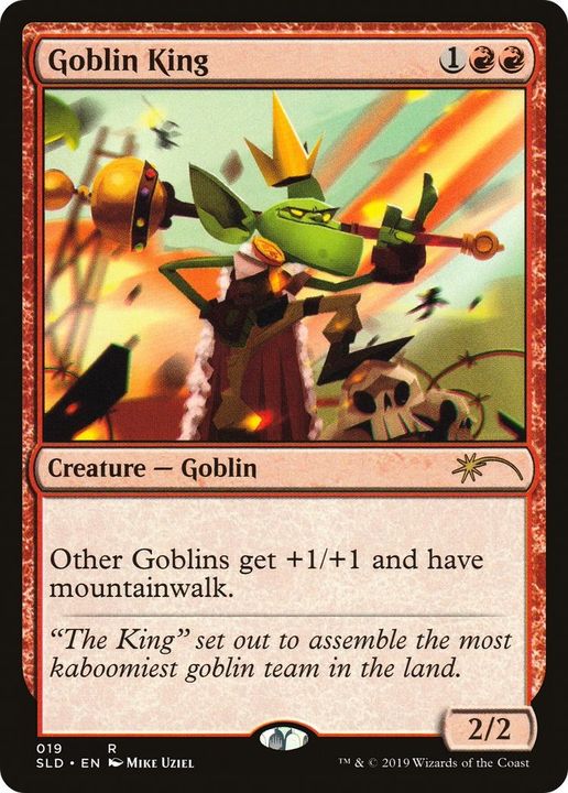 Goblin King in the group Magic the Gathering / Types / Creatures / Goblin at Proxyprinters.com (25333)