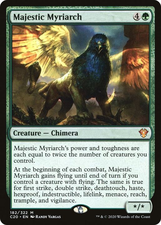 Majestic Myriarch in the group Magic the Gathering / Sets / Commander 2020 at Proxyprinters.com (25381)