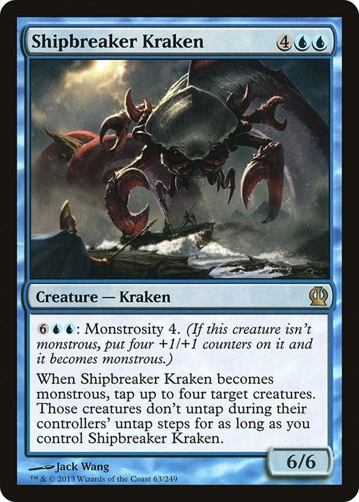 Shipbreaker Kraken in the group Magic the Gathering / Types / Colors / Blue at Proxyprinters.com (25395)