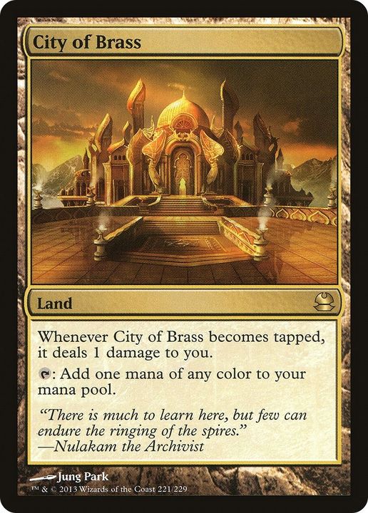 City of Brass in the group Magic the Gathering / Types / Colors / Colorless at Proxyprinters.com (25412)