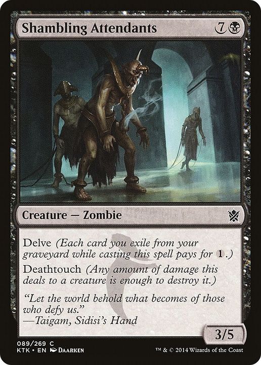 Shambling Attendants in the group Magic the Gathering / Types / Creatures / Zombie at Proxyprinters.com (25430)