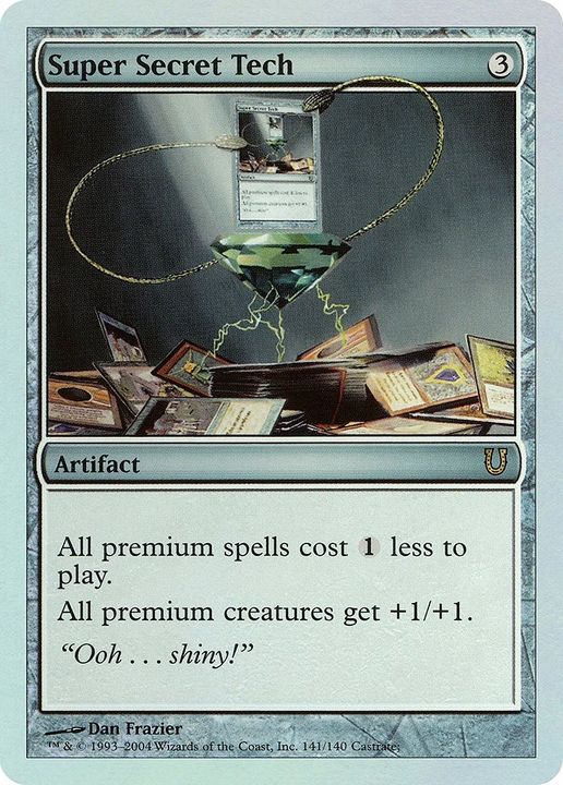 Super Secret Tech in the group Magic the Gathering / Types / Artifacts / Artifact at Proxyprinters.com (25449)