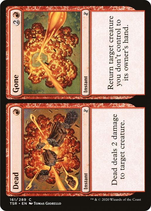 Dead // Gone in the group Magic the Gathering / Types / Colors / Red at Proxyprinters.com (25450)