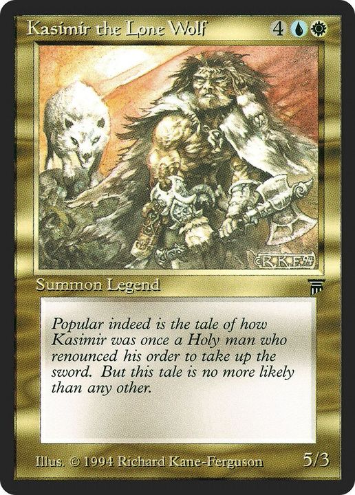 Kasimir the Lone Wolf in the group Advanced search at Proxyprinters.com (25451)