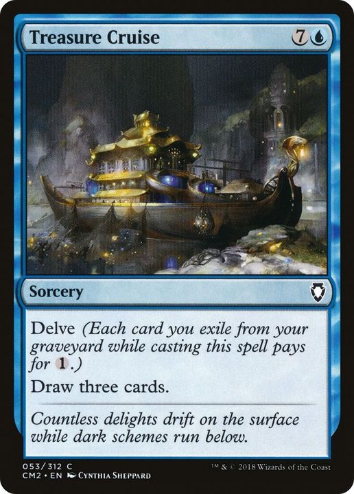 Treasure Cruise in the group Magic the Gathering / Types / Colors / Blue at Proxyprinters.com (25461)