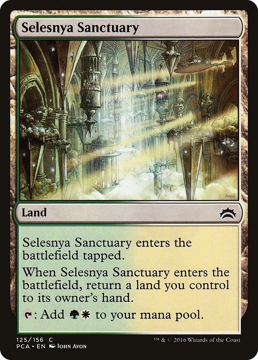 Selesnya Sanctuary in the group Magic the Gathering / Sets / Planechase Anthology at Proxyprinters.com (25503)