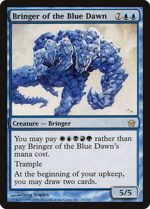 Bringer of the Blue Dawn in the group Magic the Gathering / Sets / Fifth Dawn at Proxyprinters.com (25511)