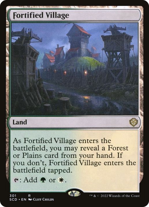 Fortified Village in the group Magic the Gathering / Types / Colors / Colorless at Proxyprinters.com (25514)