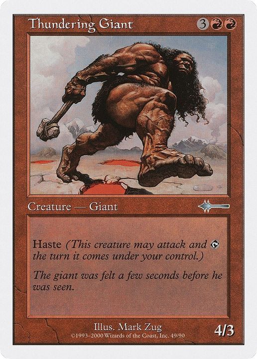 Thundering Giant in the group Magic the Gathering / Sets / Betrayers of Kamigawa at Proxyprinters.com (25520)