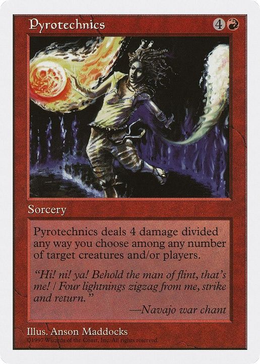 Pyrotechnics in the group Magic the Gathering / Types / Colors / Red at Proxyprinters.com (25527)